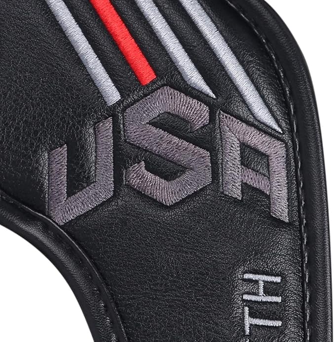 Big Teeth Golf Cover USA Stripe and Star Headcover Covers, Driver Fairway Wood - Image 5