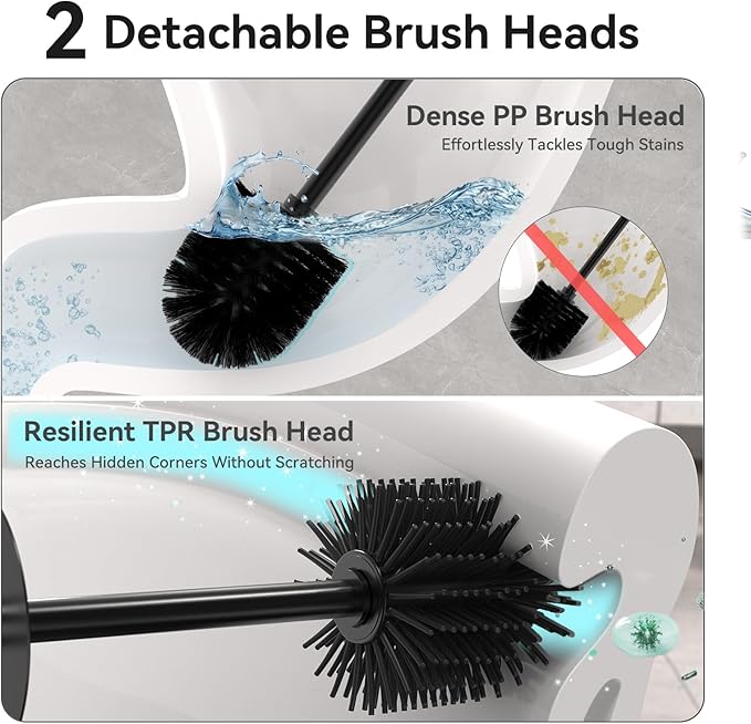DOWRY Toilet Bowl Brush and Holder - Image 4