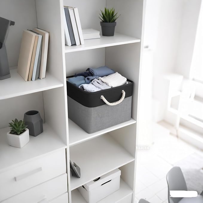 Cube Storage Bins, Collapsible Fabric Cube Storage Bin, 11 Inch Cube Storage - Image 3