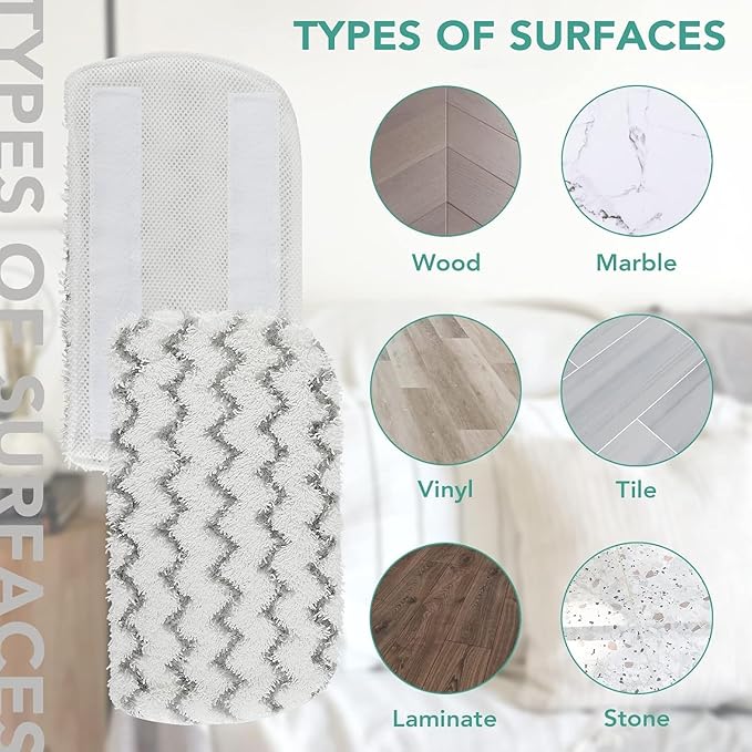 Sgizoku S1000 S2001 Steam Mop Replacement Pads - Image 6