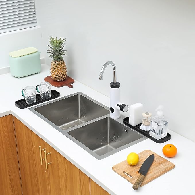 Silicone Kitchen Sink Organizer Tray - Image 6