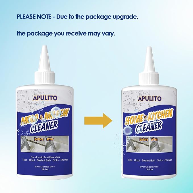 APULITO Household cleaner Gel for Bathroom Shower Kitchen Tile Sink Countertop - Image 7