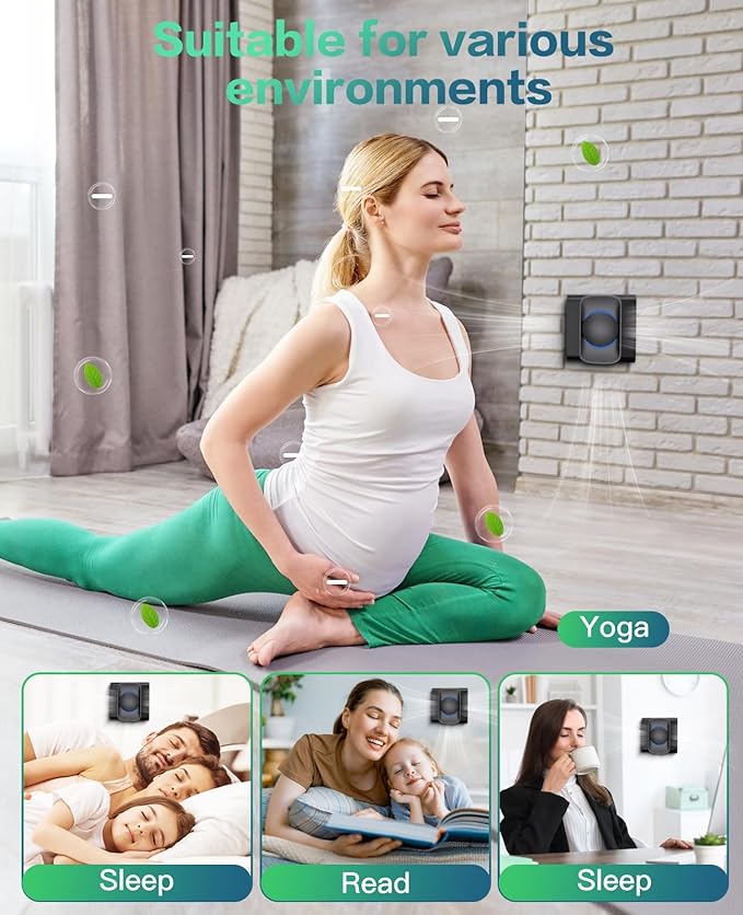 Air Ionizers for Home, Negative Ion Generator, Quiet Air Freshener for Bedroom - Image 3