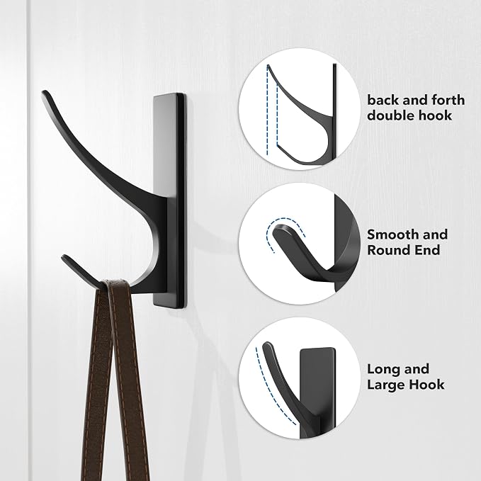 pickpiff Self Adhesive Coat Hooks - Image 5