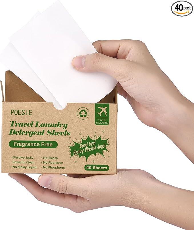 Poesie Laundry Detergent Sheets Laundry Soap Sheets by Poesie