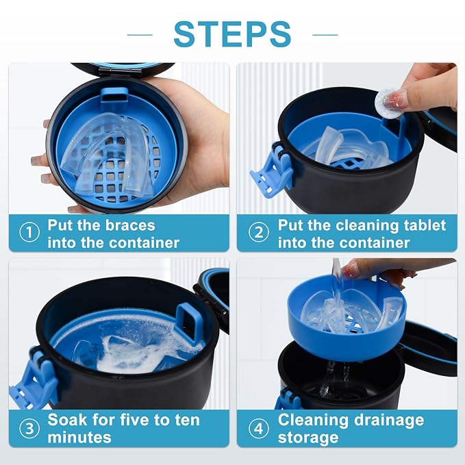 BVN Leak-Proof Denture Bath Cup - Image 4