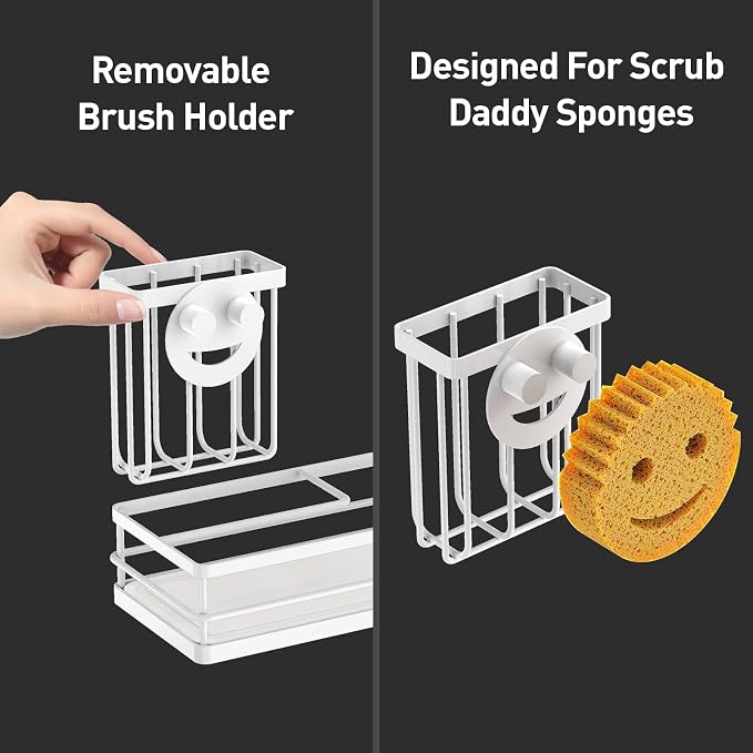 Moforoco Kitchen Dish Soap Dispenser Set, 16OZ Glass Bottle, Hand and Dish Soap - Image 6