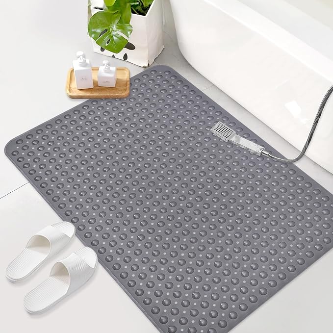 Shower Mat Non Slip: 47.2 x 31.5 Inch Extra Large TPE Shower Mats - Image 7