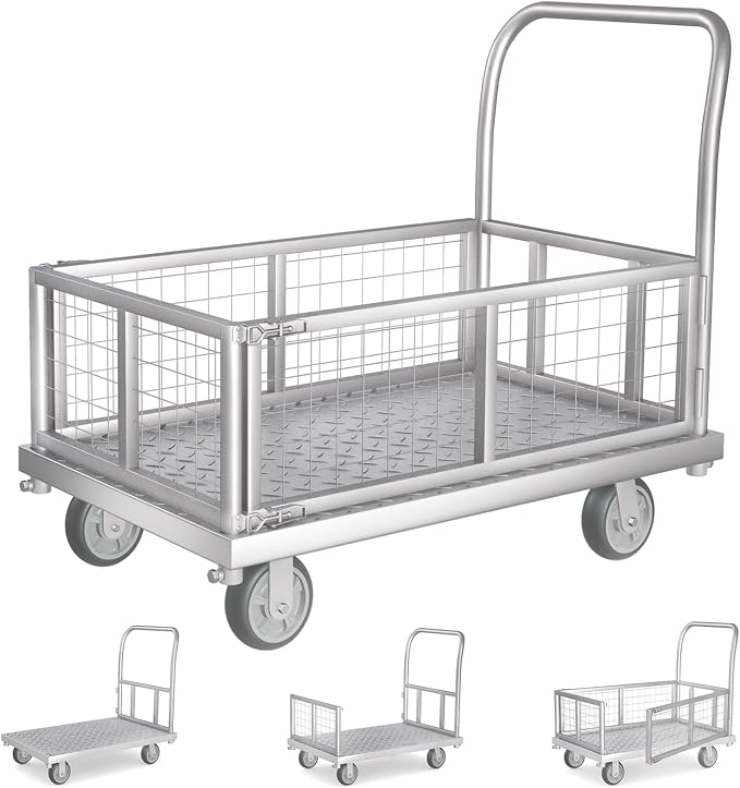4-in-1 Platform Truck Cart - Image 8