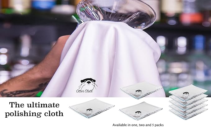 Trendy Bartender Toast to Perfection Microfiber Glass Polishing Lint-Free Cloth - Image 3