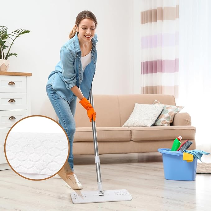 Hoolerry 300 Count Dry Sweeping Cloths Dry Mop Refills Sweeper Dusting Cloths - Image 7