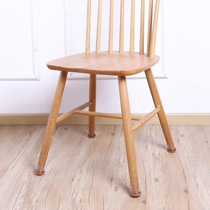 Ezprotekt 24 Pcs Clear Chair Leg Floor Protectors - Image 6