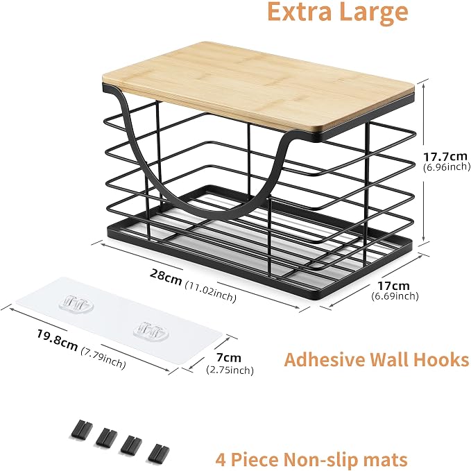 Extra Large Trash Bag Holder Under Sink Stackable Kitchen Storage - Image 6