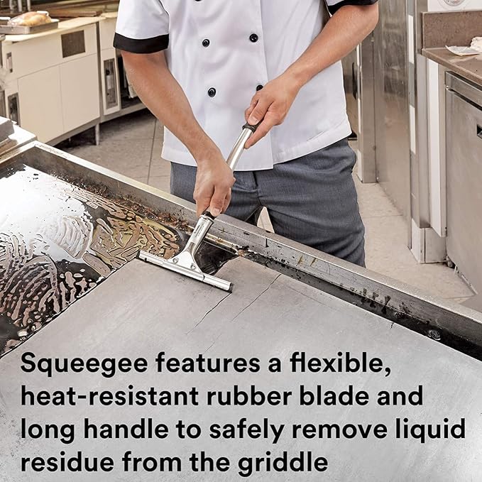 3M Scotch-Brite Griddle Cleaning, Quick Clean Heavy Duty Scour Pad, 4 in x 5.25 - Image 8