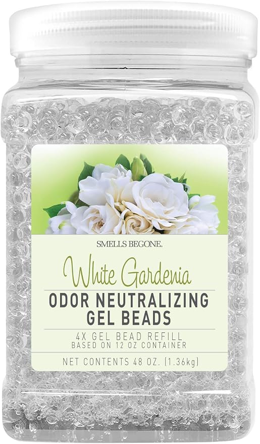 SMELLS BEGONE 48 oz Odor Eliminator Gel Bead Refill by SMELLSBEGONE