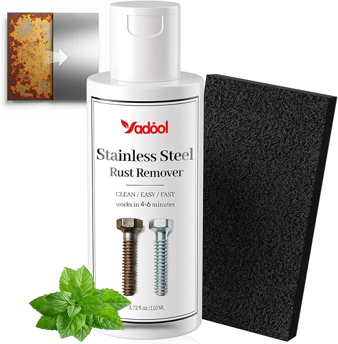 Stainless Steel Rust Stain Remover & Cleaner, Rust Spot Stain Remover by YadoolAll-PurposeCleaners