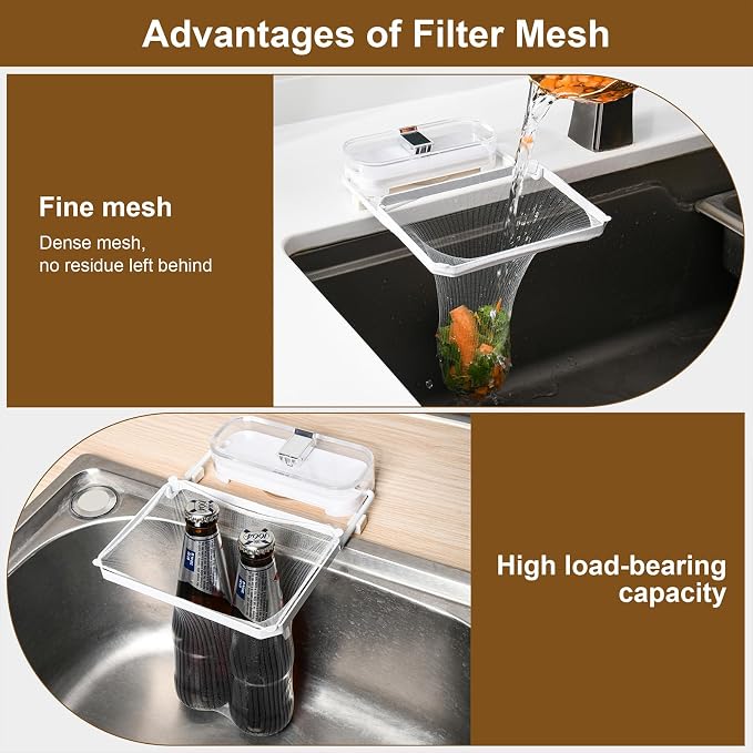 Kitchen Sink Drain Strainer Basket Holder - Image 6
