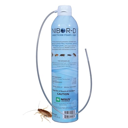 Nibor-D Insecticide Foam with IGR, Ready-to-Use by NISUS