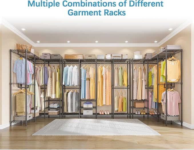 VIPEK V40 Wire Garment Rack Heavy Duty Clothes Rack - Image 5