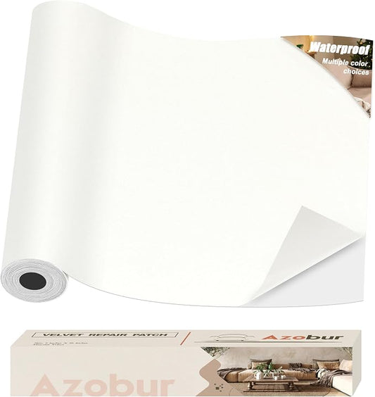 Azobur Couch Patches, Extra-Large Durable Fabric Tape, Waterproof, Self-Adhesive by Azobur