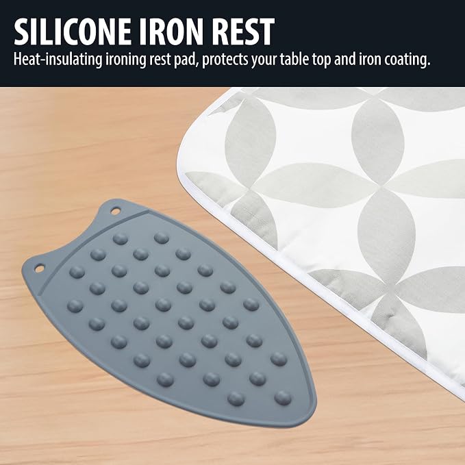Seiritex Ironing Mat, Portable Ironing Pad 39.4 x 18.9 inch Table Top Iron - Image 6