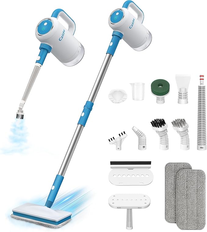13-in-1 Steam Mop, Handheld Steam Cleaner by Czlife