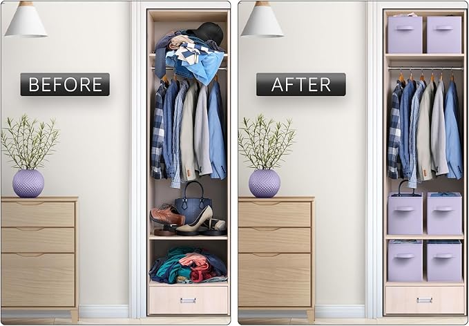 Sorbus Fabric Storage Cubes - Image 7
