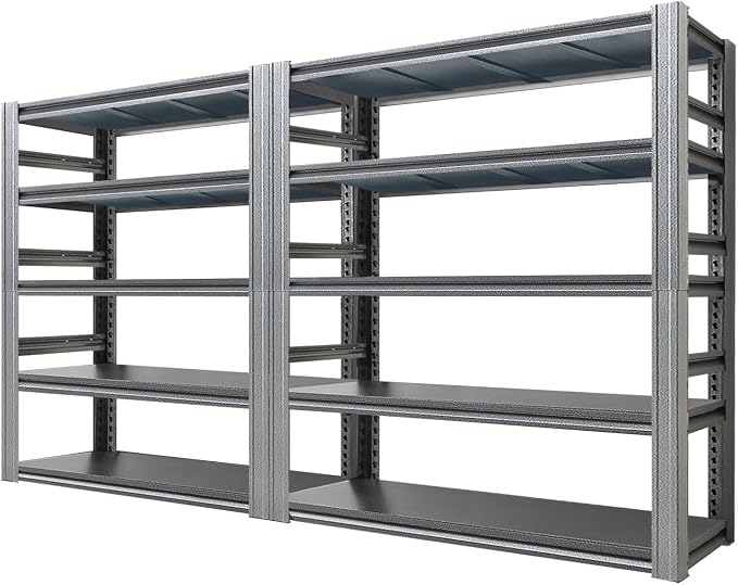 Storage Shelf 5-Tier Garage Shelving, Industrial Shelving by Sajanic