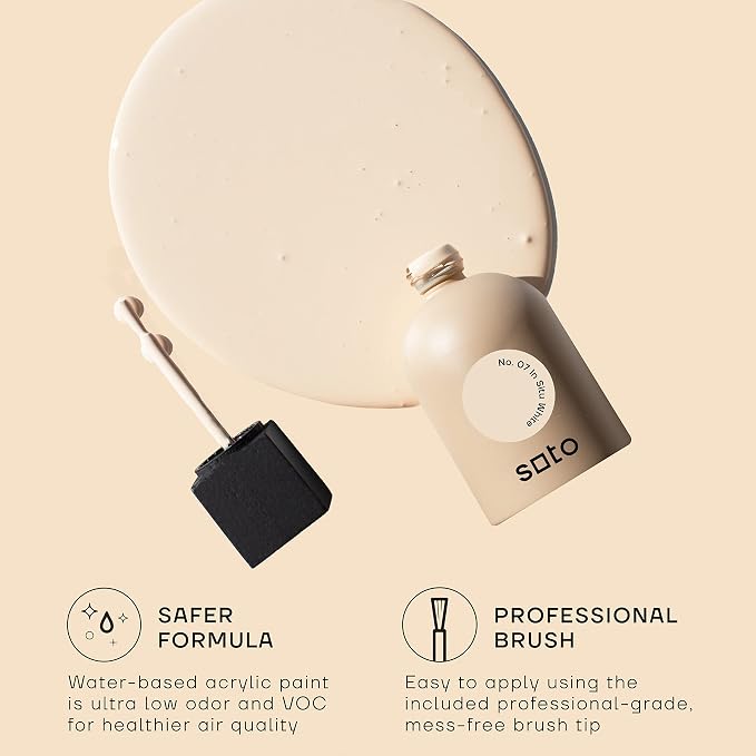 soto Paint Touch Up, No. 07 In Situ White Quick Drying, Matte Finish, Super - Image 5