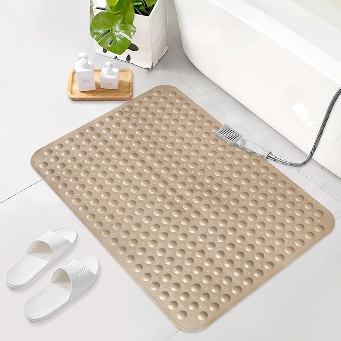Shower Mat Non Slip: 35.4 x 23.6 Inch Extra Large TPE Shower Mats - Image 7