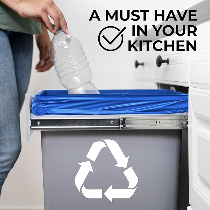 ToughBag 13 Gallon Recycling Bags, Recycle Trash Bags 13 Gallon Tall Kitchen - Image 4