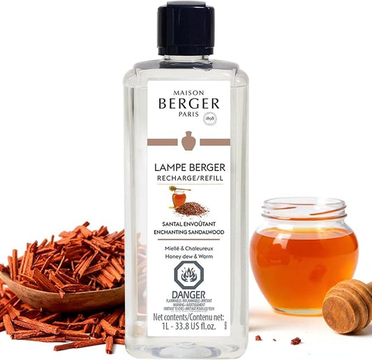 Maison Berger - Enchanting Sandalwood - Lampe Berger Fragrance Refill by MAISONBERGER