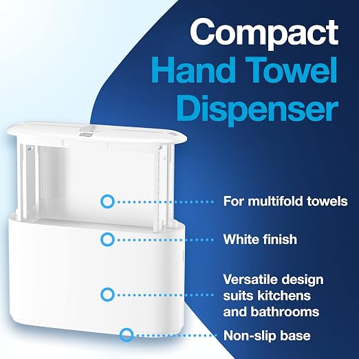 Tork Xpress Paper Towel Dispenser, H2/H23 Multifold Compatible, Compact design - Image 3