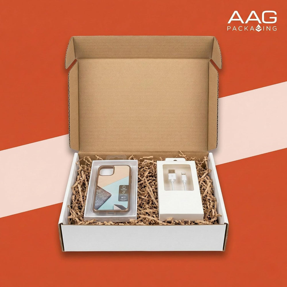 Corrugated Shipping Box Mailers, Kraft Brown, Triple-Layer Board Secure Slot ...
