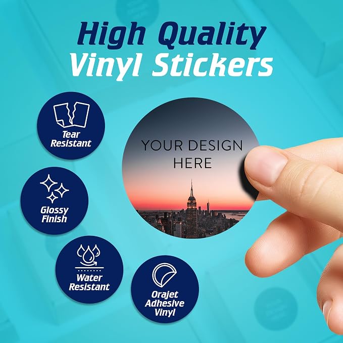 100 Custom Vinyl Stickers - Image 3