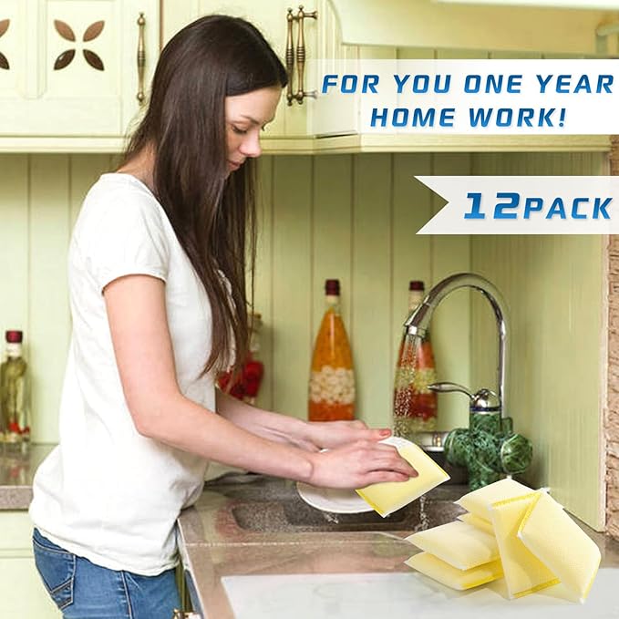 All-Purpose Non Scratch Sponges，Sponges Kitchen - Image 6