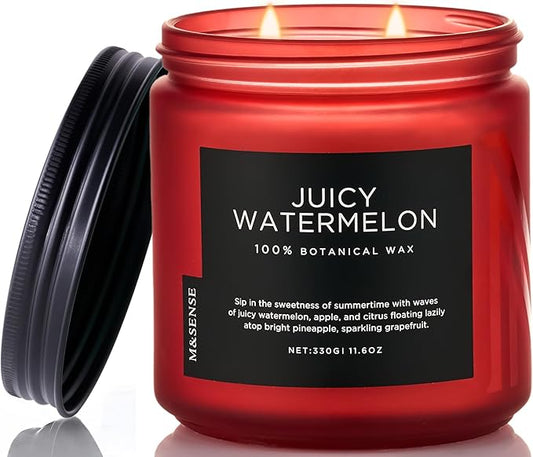M&SENSE Juicy Watermelon Scented Candle by MSENSE