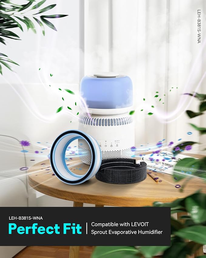 Leemone Replacement HEPA Filters & Wick Filters Compatible - Image 2