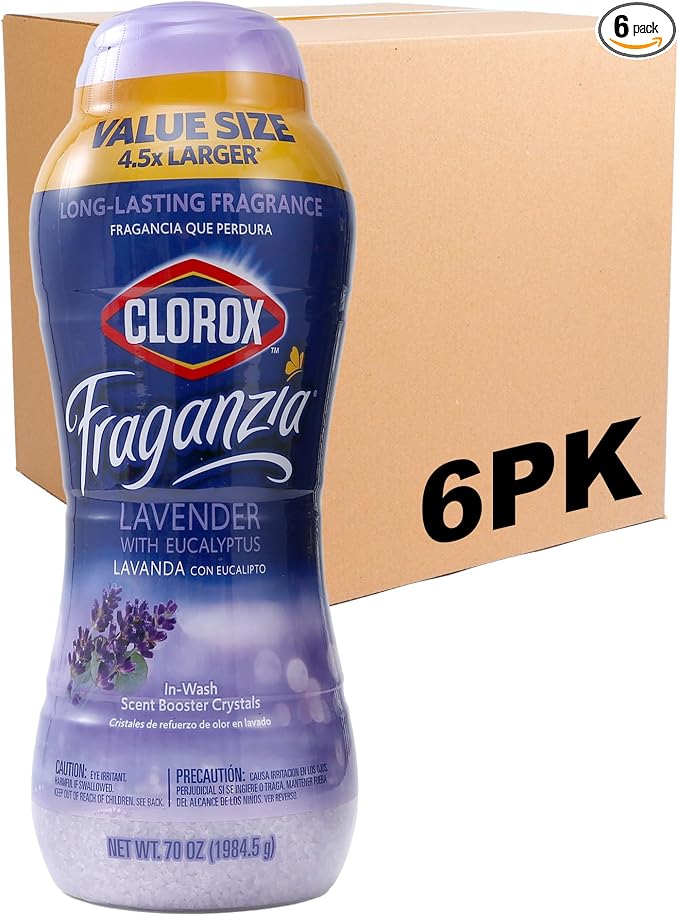 Clorox Fraganzia Laundry Scent Booster Crystals in Lavender by Clorox