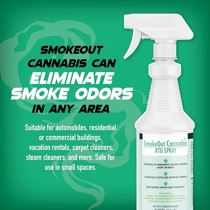 SmokeOut - Commercial Strength Odor Eliminator - Neutralizer, Deodorizer - Image 2