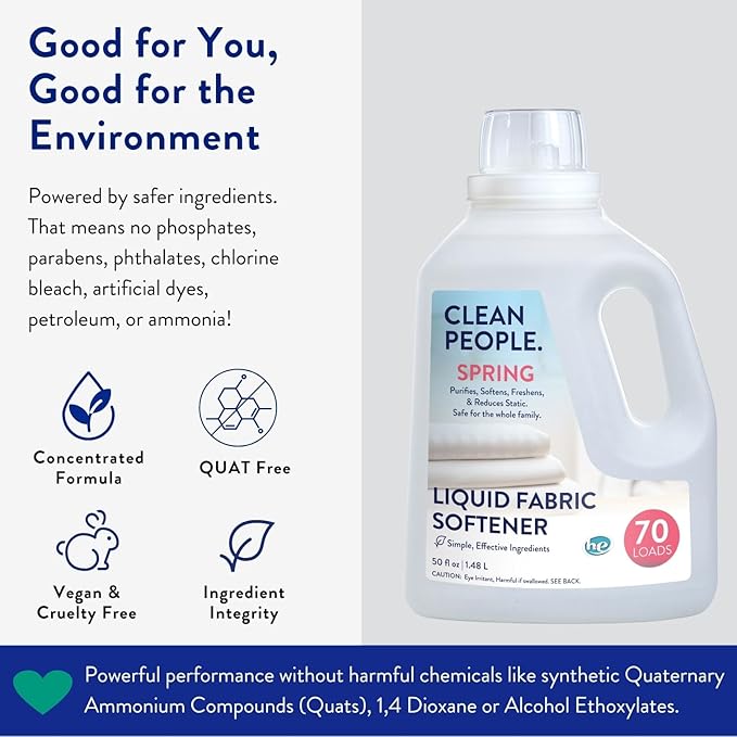 The Clean People Liquid Fabric Softener - Image 3