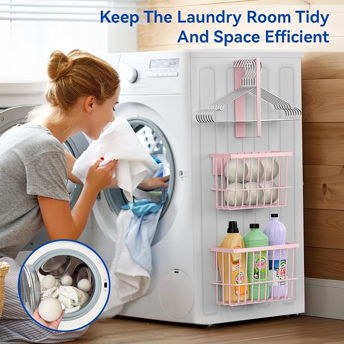 Magnetic Dryer Ball Holder and Magnetic Hanger Holder - Image 5