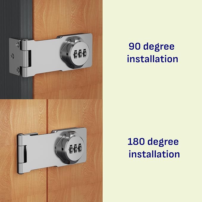 Keyless Combination Lock 3-Digit Combination Lock - Image 3