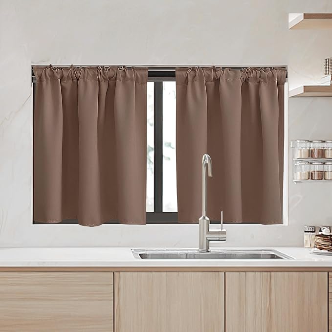 RYB HOME Kitchen Window Curtains - Image 2