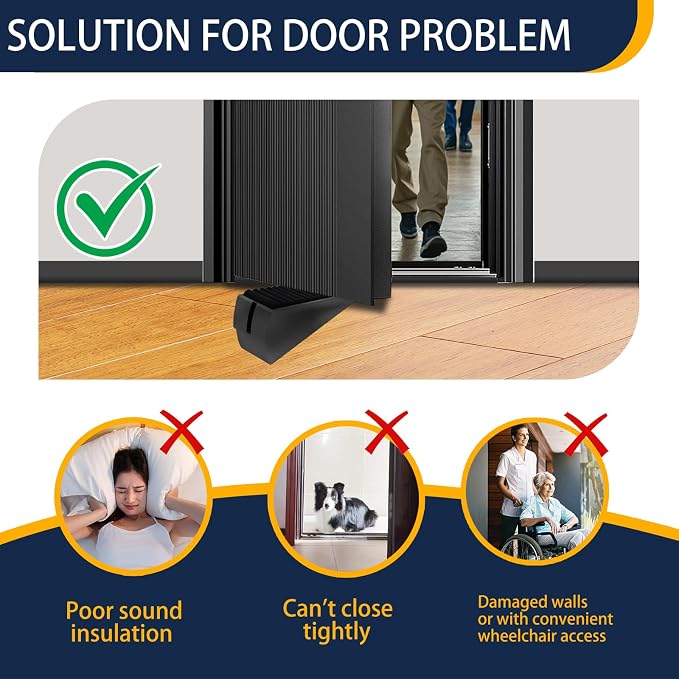 Adjustable Large Door Stopper, Strongest Tall Spring Heavy Duty Door Stop - Image 7