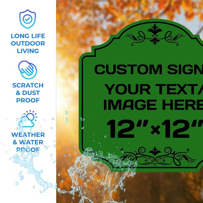 Personalized Aluminum Metal Signs - Image 3