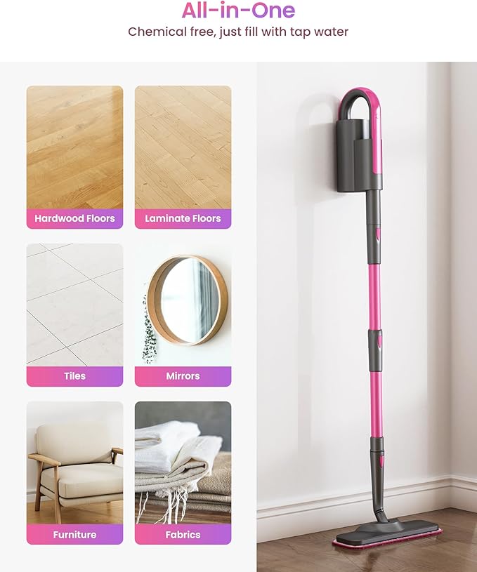 Schenley 19-in-1 Steam Mop Dual-Rod Design - Image 6