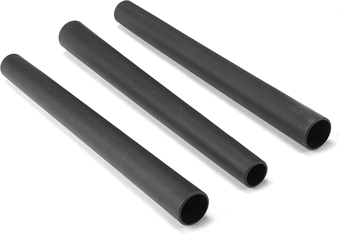 Shop-Vac 9061400 1.25 Inch Diameter Extension Wands, 3-Piece Set, Durable Black by Shop-Vac