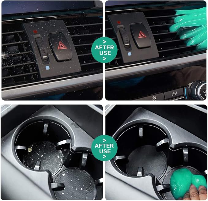 TICARVE 2Pack Cleaning Gel for Car Detailing Vent Cleaner Cleaning Putty Gel - Image 6