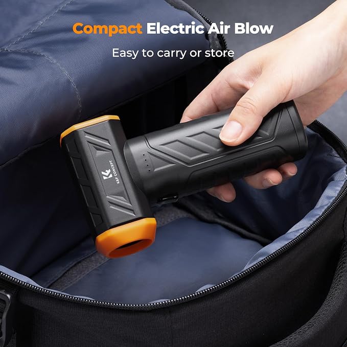 K&F CONCEPT Long-Lasting Compressed Air Duster, 8000mAh-150min Endurance| - Image 7
